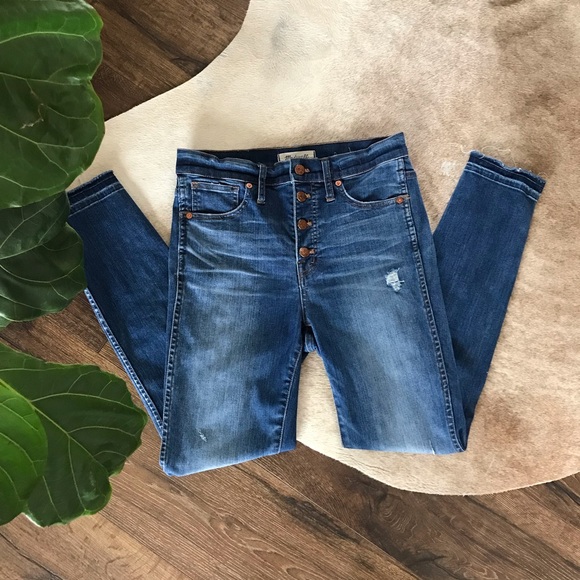Madewell Denim - Madewell 10” Highrise Skinny Jeans